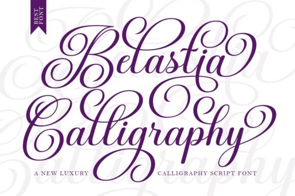 Belastia Calligraphy: Blending Copperplate Charm with Modern Boldness