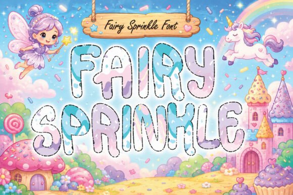 Bringing Whimsy to Life with the Fairy Sprinkle Font Bundle