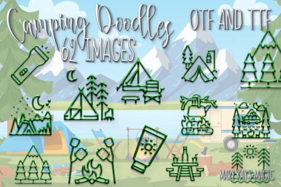 Camping Doodles: A Strategic Approach to Visual Communication in Outdoor and Lifestyle Branding