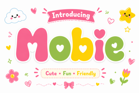 Discovering Mobie: The Font That Radiates Pure, Unfiltered Joy