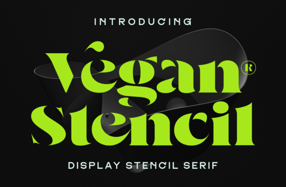 Evaluating the Vegan Font: A Designer's Guide to Bold Stencil Typography