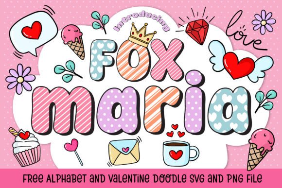 Fox Maria: An Evaluation of a Colorful SVG Font for Design Projects