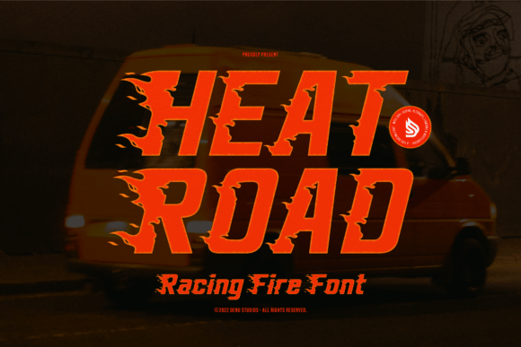 Heat Road: Capturing the Thrill of Speed in Every Letter