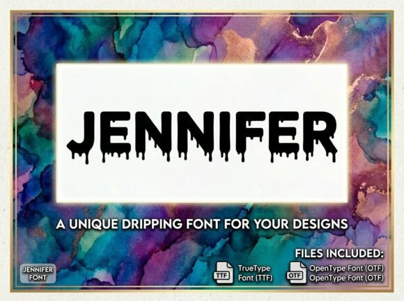 Jennifer: The Display Font That Demands Attention