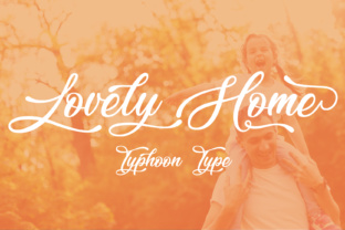 Lovely Home: Integrating a Heartwarming Cursive Font into Your Design Process