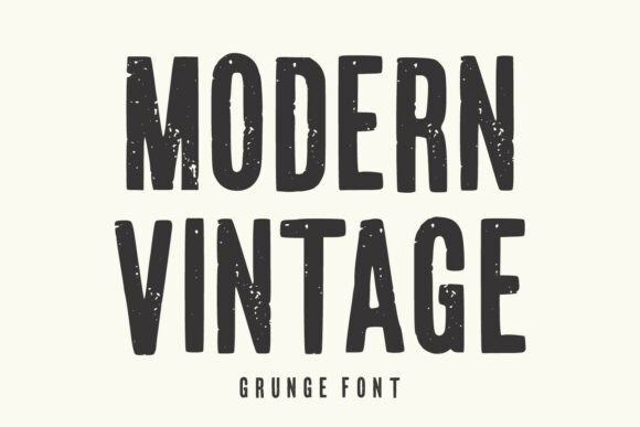 Modern Vintage: Crafting Bold Designs with a Distressed Edge