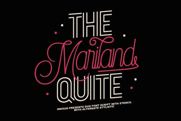 Strategic Typography: Leveraging The Mariland Quite for Brand Authority