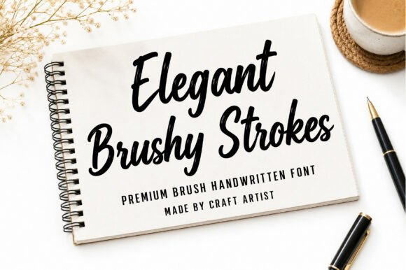 The Art of Digital Expression: A Deep Dive into Elegant Brushy Strokes Typography