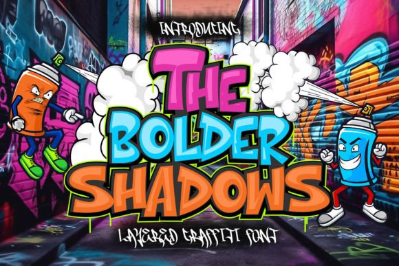 The Bolder Shadow: Evaluating an Urban Graffiti Font for Modern Design