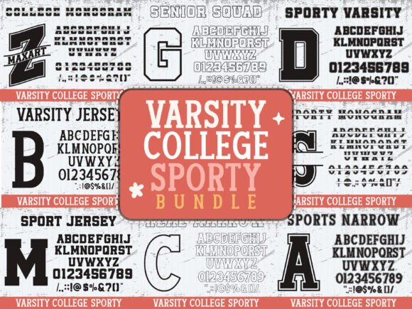 Unleash Your Team Spirit with the Varsity College Sporty Bundle