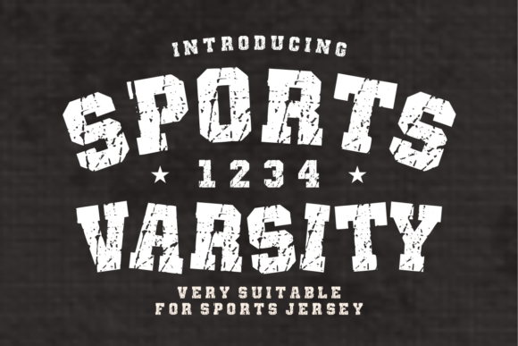 Unleashing Team Spirit: The Power and Appeal of the Sports Varsity Font