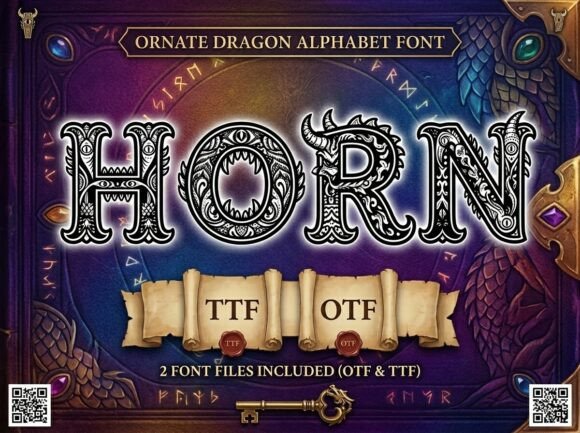 Unleashing the Dragon: The Art and Utility of the Horn Typeface