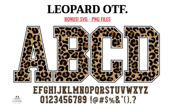 Unleashing the Wild: The Artistry and Practicality of the Leopard Alphabet Font